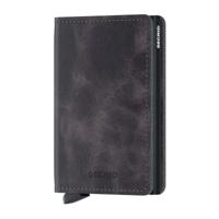 Secrid Slimwallet Slim Vintage Leather Grey/Black - thumbnail