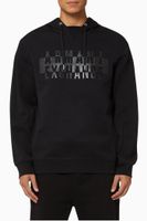 Logo Lettering Cotton Hoodie Logo Lettering Cotton Hoodie