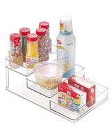 Interdesign Linus Stadium Spice Rack Shelves 10.2 x 6 x 4 inch - thumbnail