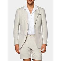 Beige Men's Wedding Suits Solid Colored 2 Piece Daily Retro Vintage Casual Tailored Fit Single Breasted One-button 2024 Lightinthebox