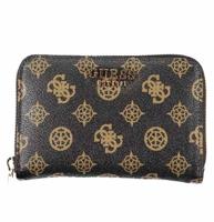 Guess Jeans Chic Brown Polyethylene Wallet With Logo Detail - GU-23500