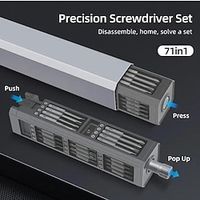 71 In 1 Multi Function Precision Screwdriver Set Magnetic Mini Screwdriver Tool For Cell Phone Camera Laptop PC Repair miniinthebox - thumbnail