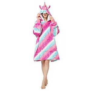 Adults' Kigurumi Pajamas Cartoon Onesie Pajamas YellowBlue Cosplay For Men and Women Animal Sleepwear Cartoon Festival / Holiday Costumes miniinthebox