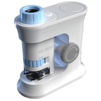 Little Story Scientific Portable Optical Microscope Toy 40 - 160X Zoom STEM Series - Blue LS_MIMS_BU