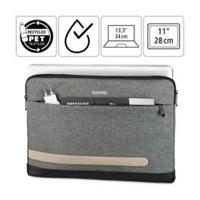 Hama" Terra" notebook sleeve, up to 34 cm (13.3" ) , Grey