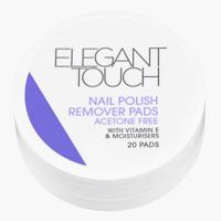 Elegant Touch 20-Piece Nail Polish Remover Pad Set