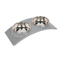 Pawsitiv Rainbow Dinner Set Bowls Small - Grey