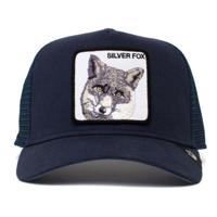 Goorin Bros The Silver Fox Unisex Trucker Cap - Navy - thumbnail