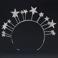 Birthday Crown Birthday Party Five-star Crown Rhinestone Alloy Headband Children's Day Performance Headdress Hair Accessories Lightinthebox - thumbnail