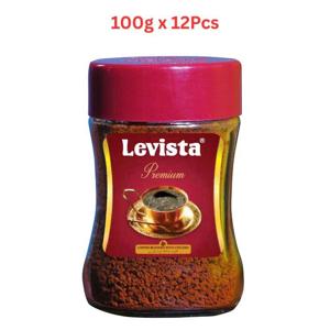 Levista Coffee Blended With Chicory Premium 100g (Pack Of 12)