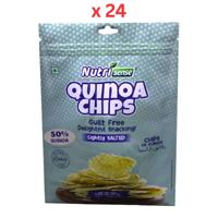 Nutrisense Lightly Salted Quinoa Chips 90G Pack of 24