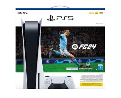 Sony PlayStation 5 Console with EA Sports FC 24 (International Edition) Sony PlayStation 5 Console with EA Sports FC 24 (International Edition)