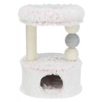 Trixie Harvey Scratching Post For Cats - White & Pink 73Cm