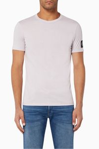 Monogram Logo Badge Jersey T-Shirt