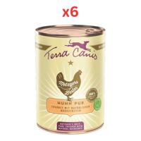 Terra Canis Butcher's Best Pure Chicken Dog Wet Food 400G (Pack of 6)