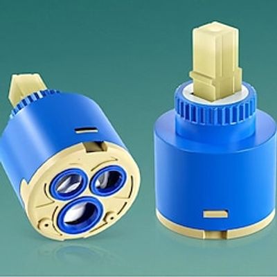 Ceramic Valve Faucet Cartridge Replacement 25/35/40mm, Single Handle Kitchen Faucet Basin Faucet Bathroom Tap, Universal Valve Cartridge Repair Ceramic Disc Assembly miniinthebox Ceramic Valve Faucet Cartridge Replacement 25/35/40mm, Single Handle Kitchen Faucet Basin Faucet Bathroom Tap, Universal Valve Cartridge Repair Ceramic Disc Assembly miniinthebox