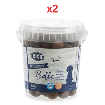 Trixie Be Nordic Salmon Balls Dog Treats 500G (Pack of 2)