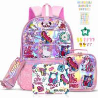 Eazy Kids Back To School Combo Set Of 4 Its Girl Thing - Pink