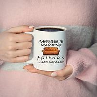 Friends Ceramic Mug Breakfast Office Coffee Milk Tea Cup Mugs Lightinthebox - thumbnail