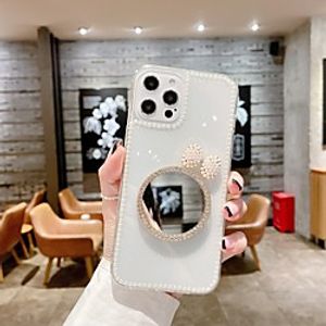 Phone Case For Apple Back Cover iPhone 12 Pro Max 11 SE 2020 X XR XS Max 8 7 Shockproof Dustproof Transparent TPU miniinthebox