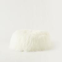 Faux Mongolian Fur Cushion - 60x25 cms