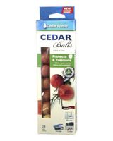 Household Essentials 24 Pieces Cedar Moth Balls - thumbnail