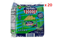 M.Y.San Sky Flakes Flaxseed Crackers Pack Of 10 - 25 Gm Pack Of 20 (UAE Delivery Only)