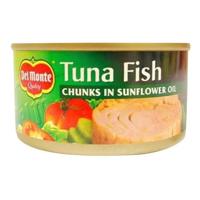 Del Monte Tuna In Sunflower Oil 3X185G