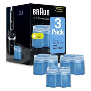 Braun Clean & Renew & Refresh Cartridge CCR 3 For All Braun Shavers With Clean & Charge System