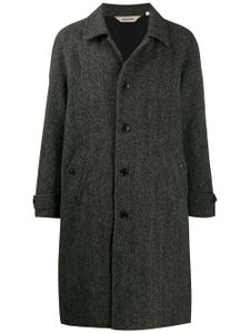 Aspesi single breasted coat - Black