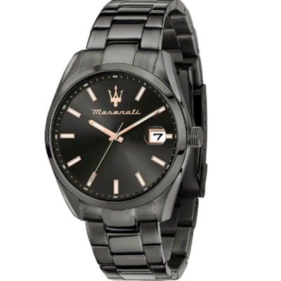 Maserati Attrazione 43Mm 3H D.Gun Dial Br D.Gun Men'S Watch