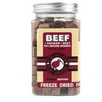 Kiwi Walker Freeze Dried Beef+Chicken+Beetroot Cats & Dogs Treats - BEEF - 90G