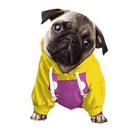 Cosplay Pet Costume Sweatshirt Super Mario Super Bros Hoodie 3D Printed Hooded Sweatshirt Cosplay Hoodie Pet Xmas Idea Lightinthebox - thumbnail