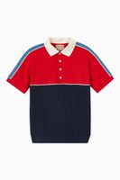 GG Polo in Stretch Cotton Piquet - thumbnail