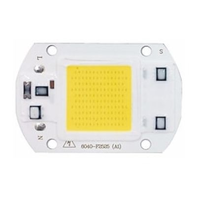 1Pcs 30W Utral Bright LED COB Chip 110V 220V Input Smart IC for DIY LED Flood Light Warm Cold White miniinthebox