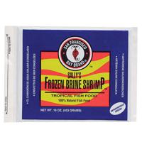 San Fransisco Bay Brine Shrimp Frozen Flat 16 Oz 453g