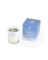 Prickly Pear Celestite Crystal Mindfulness Candle