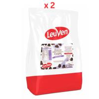 Leuven Compound Dark Chocolate Chips 2x5KG Carton