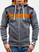 Zip Up Casual Sport Hooded Tops - thumbnail