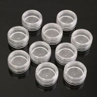 3ml Cosmetic Empty Jar Pots Eyeshadow Makeup Face Cream Lip Balm Container - thumbnail