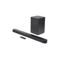 JBL 2.1 Channel Soundbar | Wireless sub woofer | 300Watt | JBL-BAR21-DB-BLKUK | Black Color