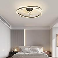 Led Ceiling Light Fan Light Simple Nordic Smart Style Acrylic Metal Bedroom Study Living Room Warm Light 1-Light 60Cm 110-120V 220-240V Lightinthebox