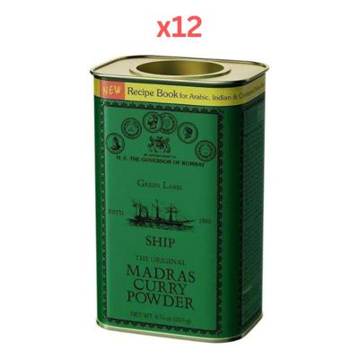 Ship Madras Curry Powder 250G Pack of 12