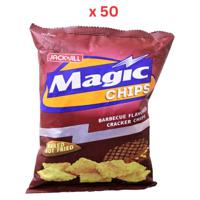 Jack N Jill Magic Chips Bbq Flavour Cracker Chips, 100 Gm Pack Of 50 (UAE Delivery Only)