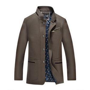 Mens Stylish Business Fall Woolen Jackets