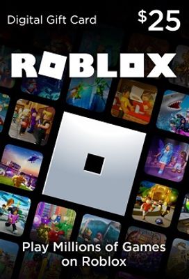 Roblox Card $25 (Instant E-Mail Delivery)