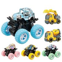 4 Pcs lnertial Off-road Vehicle Toys Super Resistant Climbing Car Model BabyCar Children Four-wheel-drive Boy Toy Car Lightinthebox - thumbnail