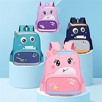 School Backpack Bookbag Cartoon Kawii Multicolor for Student Boys Girls Multi-function Water Resistant Wear-Resistant Polyester Oxford Cloth School Bag Back Pack Satchel 17 inch Lightinthebox - thumbnail