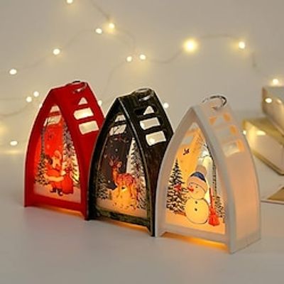 Halloween Christmas Lanterns Decorative with Led Candle Lights Battery Operated for Kids Handheld Light Up Flash Outdoor Ornaments Lightinthebox