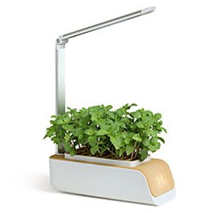 Smart Flowerpot Hydroponics Growing System Indoor Herb with Led Grow Light Smart Garden Planter for Home Kitchen Vegetable Lightinthebox